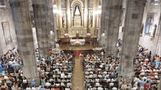 Misa en la Amatxu de Begoña