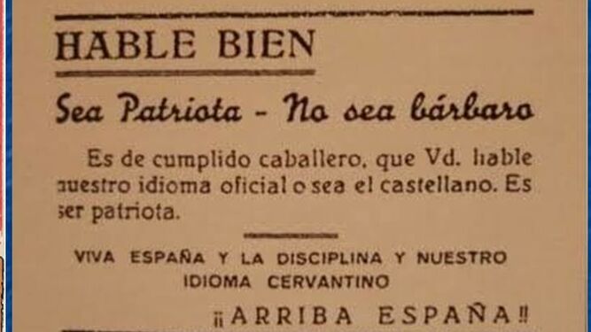 Como antes una parte de la Iglesia desprecia el valenciano
