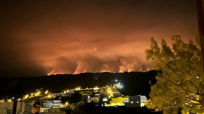 Incendio en Tenerife