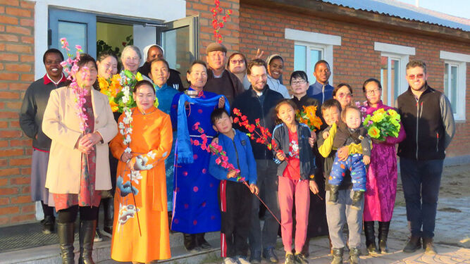 Comunidad católica en Mongolia