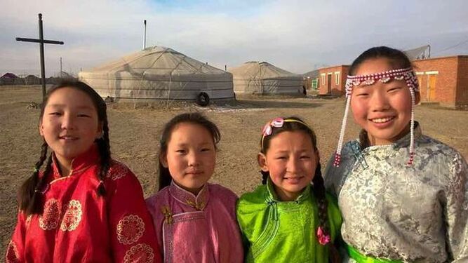 Jovenes catolicos mongoles