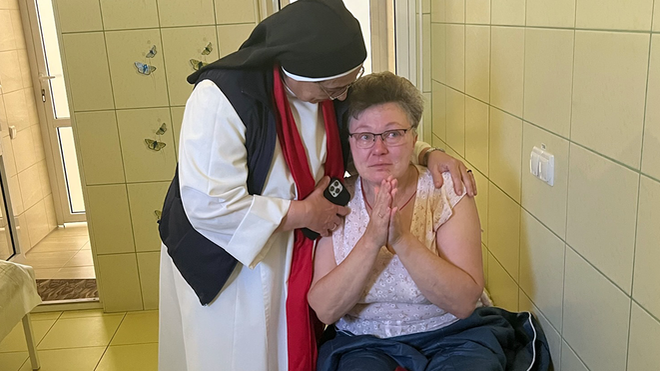 Sor Lucía Caram en Odesa