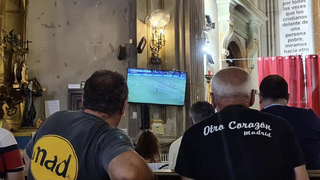 La final del Mundial, en San Antón