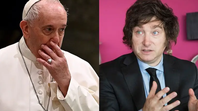 El Papa y Milei