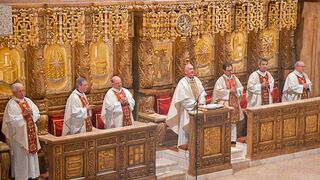 Pérez Pueyo presidió la fiesta de la Virgen de Torreciudad