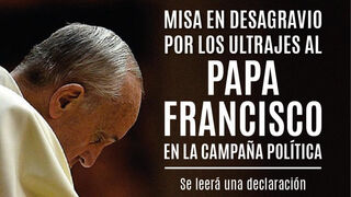 Los curas villeros preparan una misa "en desagravio por los ultrajes al Papa Francisco"
