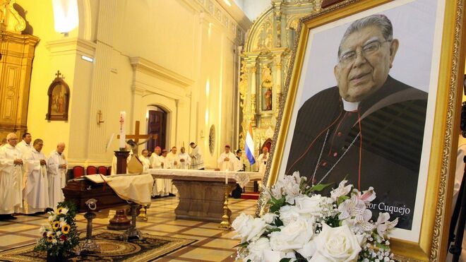 Funeral del arzobispo emérito de Asunción