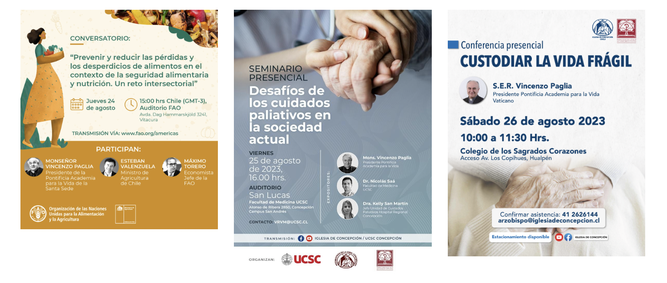 Agenda de Paglia en Chile y Argentina