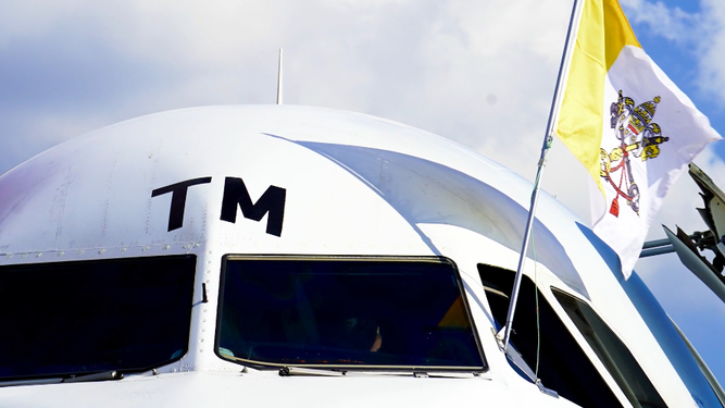 Avión papal