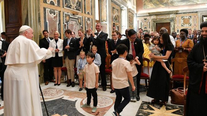 Audiencia del Papa Francisco a la Red Internacional de Legisladores Católicos