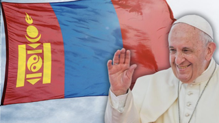 El Papa, a Mongolia