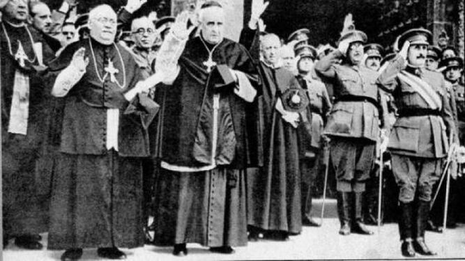 los obispos que apoyaron a Franco