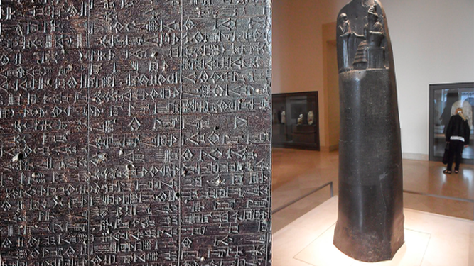 El Código de Hammurabi, en el Louvre
