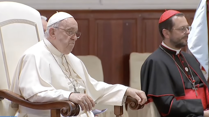 Francisco y el cardenal Marengo