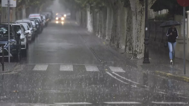 La lluvia, peligrosa