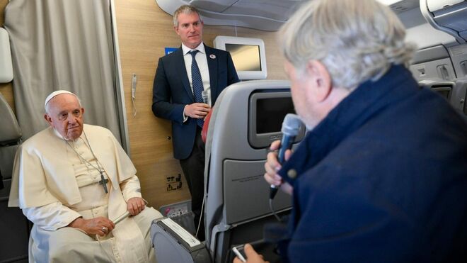 Rueda de prensa del Papa