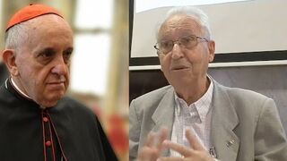 El cardenal Bergoglio y el teólogo Queiruga