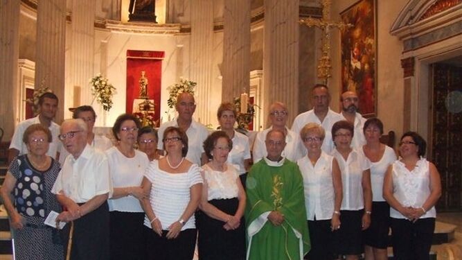 Alexandre Alapont en la Eucaristía de acción de gracias por los 100 años de mi padre