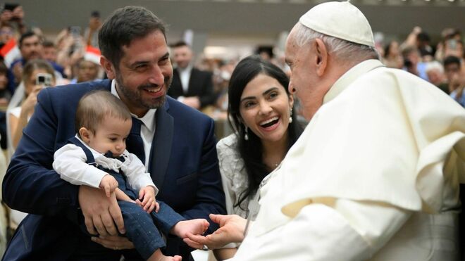 Francisco, en su encuentro con los matrimonios