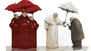 Francisco y los cardenales