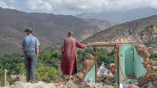 Desplazados internos después del terremoto
