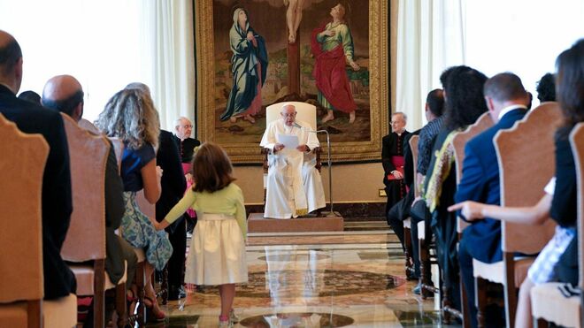 El Papa, con el Christmas Concert