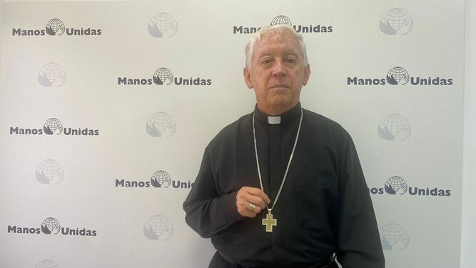 Monseñor Londoño, en Manos Unidas