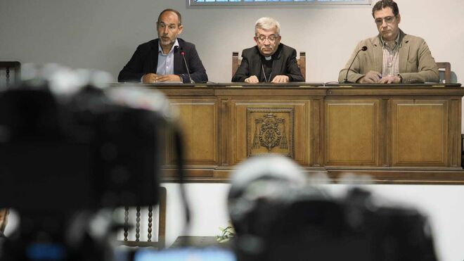 Argüello, durante la presentación del informe sobre abusos del Arzobispado de Valladolid