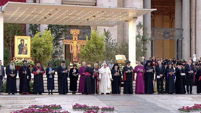 Bendición de los trece líderes cristianos