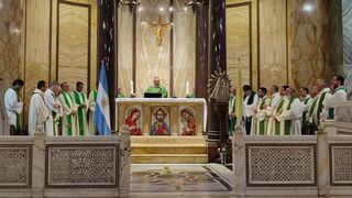 Primera misa del Cardenal Rossi