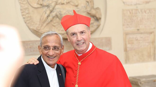 Fernández Artime, con Pascual Chávez