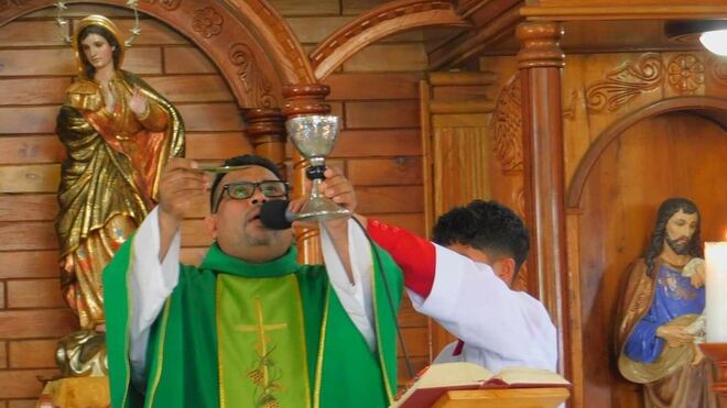 Iván Centeno, uno de los dos sacerdotes detenidos en Nicaragua