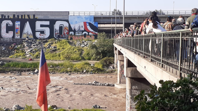 Misa en el puente