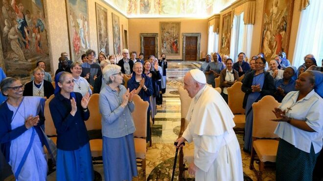 Audiencia a la Fraternidad de las Hermanitas de Jesús