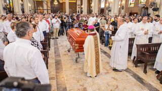 Ofrecen misa por los 11 fallecidos, tras el colapso de iglesia en México