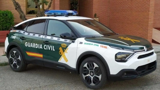 Vehículo de la Guardia Civil