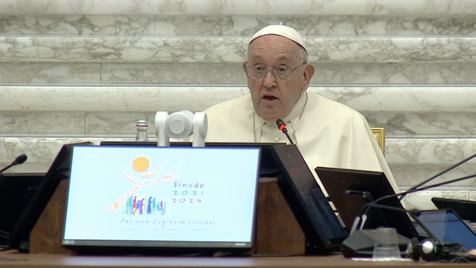 El Papa abrió el Sínodo