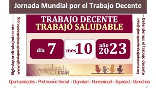 La Diócesis de Vitoria se manifiesta en favor del “trabajo  seguro” y en memoria de los trabajadores  fallecidos