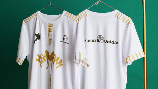 La camiseta oficial del equipo de fútbol Yanomami