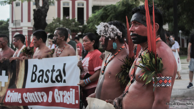 Protesta yanomamis