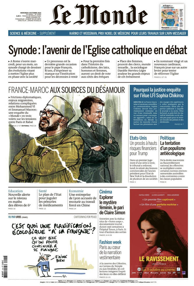 Le Monde y el Sínodo