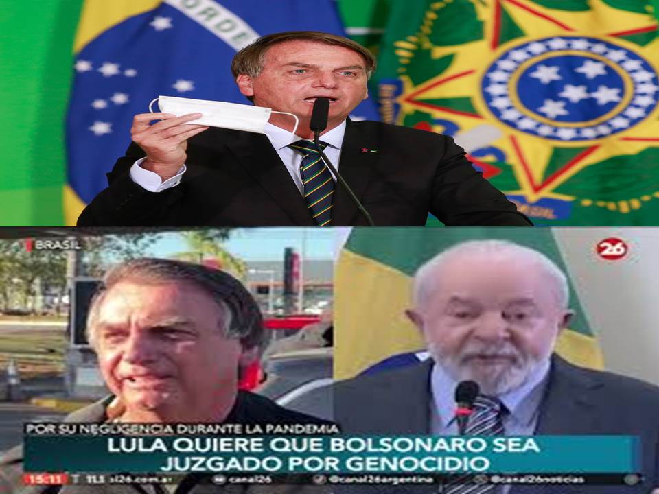 Lula Bolsonaro genocidio