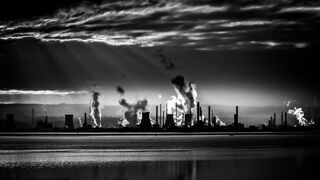 Emisión de gases a la atmósfera