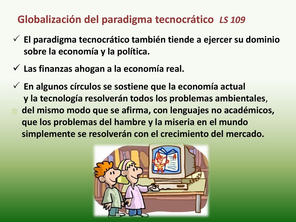 Globalización+del+paradigma+tecnocrático+LS+109