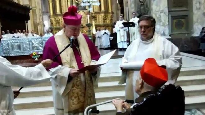 Luis Dri recibe el título cardenalicio