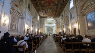 Celebración en las Catacumbas