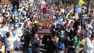 Procesión tras el Congreso Misionero Nacional de Argentina