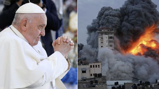 El Papa clama por la paz en Gaza