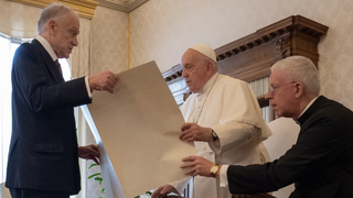 El Papa, con el Congreso Mundial Judío