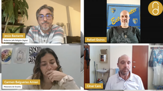 Los participantes en el debate